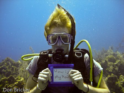 My son has always been a little self conscious about his ... by Don Bricker 